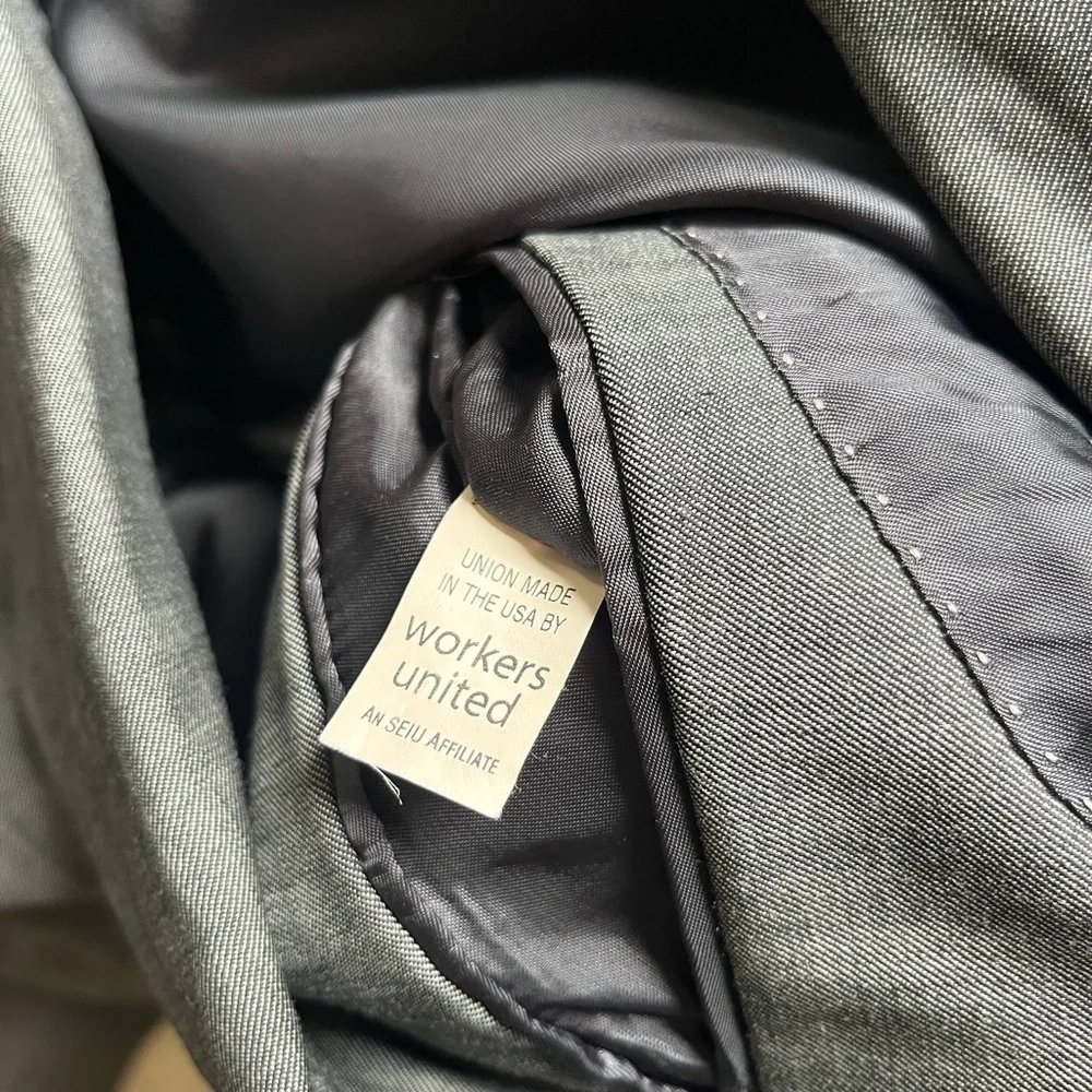Hart Schaffner Marx Charcoal Heathered Suit
